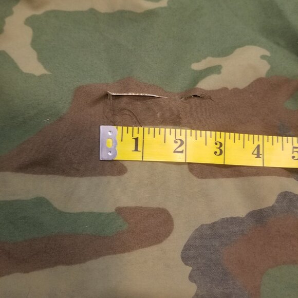 Men's Vintage Military Camo Cold Weather Parka, Size Medium Tall, GUC-VGUC - Picture 13 of 14